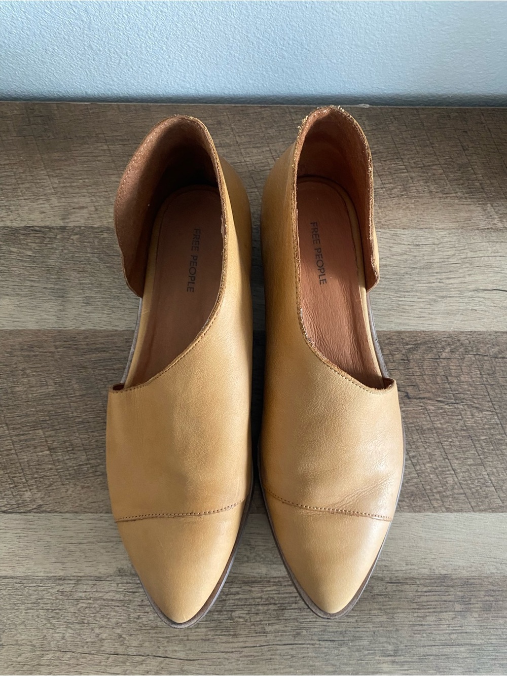 NWOB - Free People - Royale Flat - Size 40/10 | Color: Camel - Picture 11 of 14